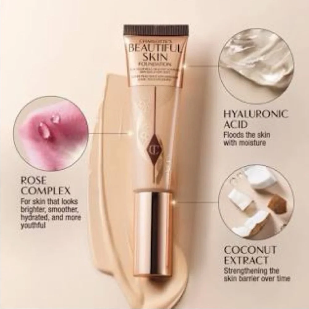 Charlotte Tilbury Beautiful Skin Foundation - 1 Neutral NIB